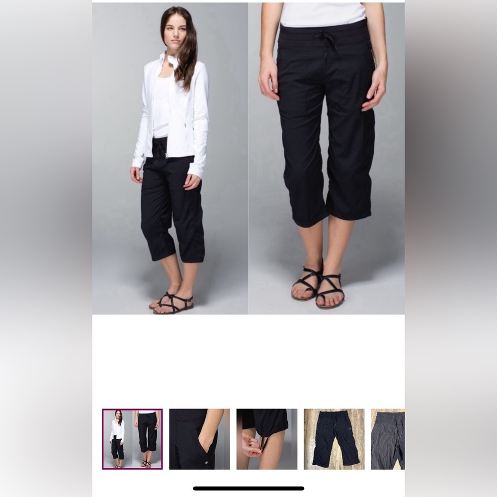 GUC - Lululemon dance studio crop